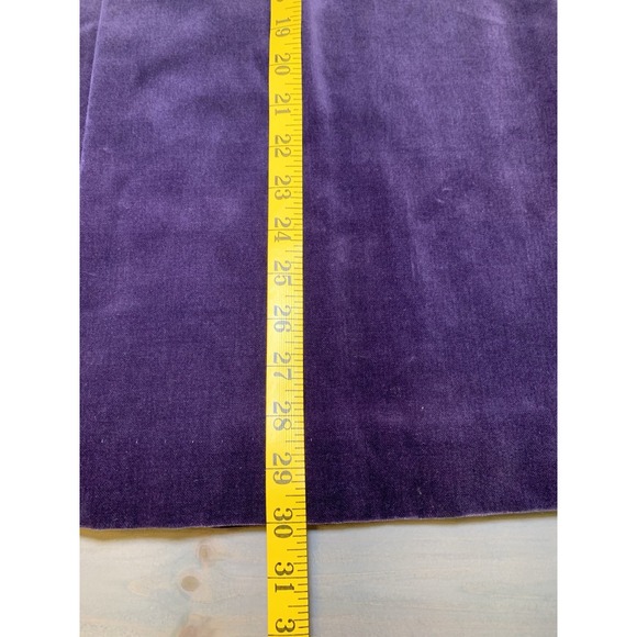 Vintage NWT JAEGER Purple Midi Skirt Size 8 (UK) Velvet Lined Below Knee - Picture 13 of 13
